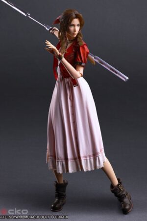 Figura PLAY ARTS Kai Aerith Gainsborough Final Fantasy VII Rebirth Square Enix Tienda Figuras Anime Chile