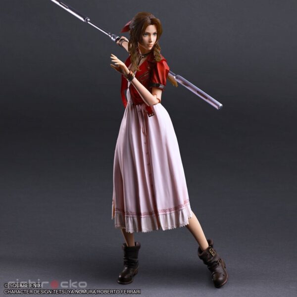 Figura PLAY ARTS Kai Aerith Gainsborough Final Fantasy VII Rebirth Square Enix Tienda Figuras Anime Chile