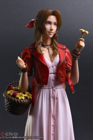 Figura PLAY ARTS Kai Aerith Gainsborough Final Fantasy VII Rebirth Square Enix Tienda Figuras Anime Chile