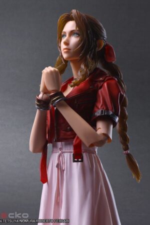 Figura PLAY ARTS Kai Aerith Gainsborough Final Fantasy VII Rebirth Square Enix Tienda Figuras Anime Chile