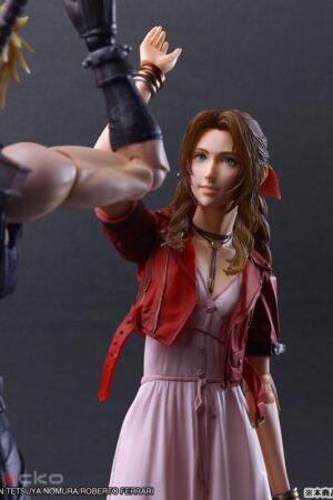 Figura PLAY ARTS Kai Aerith Gainsborough Final Fantasy VII Rebirth Square Enix Tienda Figuras Anime Chile