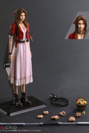 Figura PLAY ARTS Kai Aerith Gainsborough Final Fantasy VII Rebirth Square Enix Tienda Figuras Anime Chile