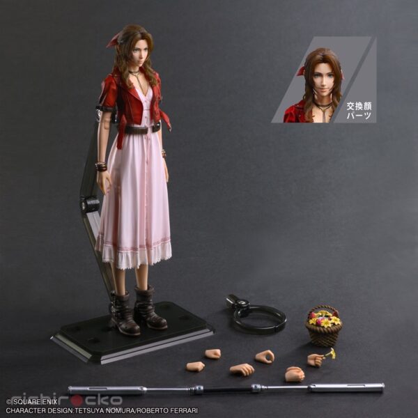 Figura PLAY ARTS Kai Aerith Gainsborough Final Fantasy VII Rebirth Square Enix Tienda Figuras Anime Chile