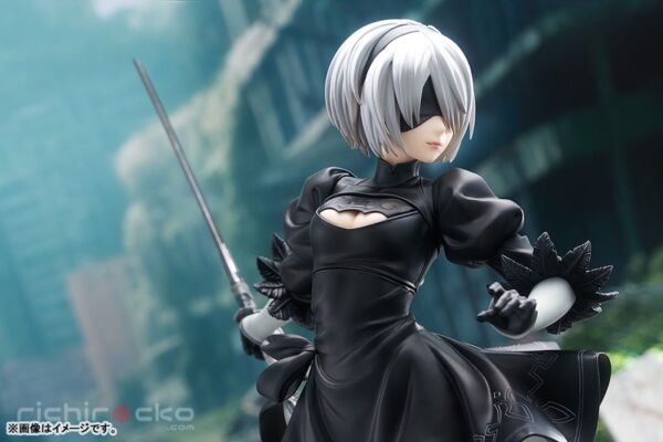 Figura YoRHa 2B 1/7 Ver1.1a NieR:Automata Max Factory Tienda Figuras Anime Chile