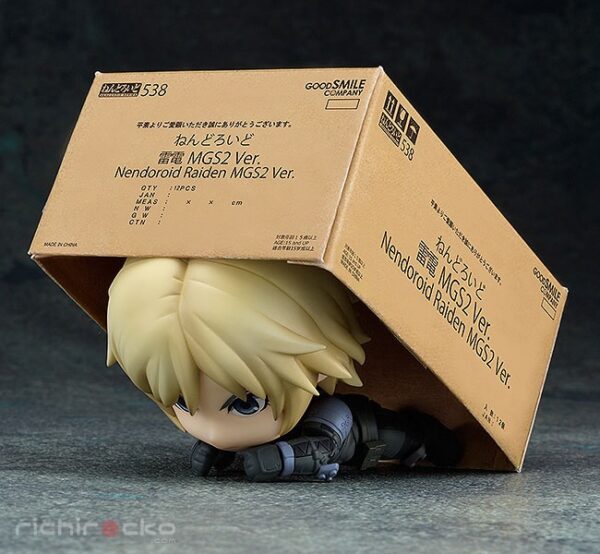 Figura Nendoroid Raiden MGS2 Ver. Metal Gear Solid 2 Good Smile Company Tienda Figuras Anime Chile