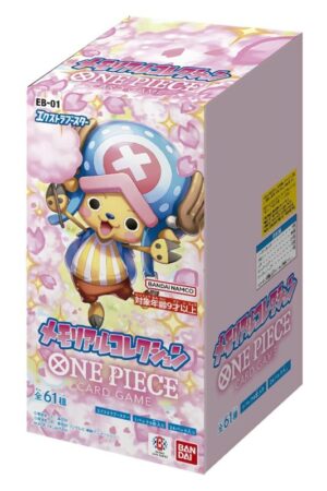 ONE PIECE Card Game EB-01 Booster Box Memorial Collection Chile