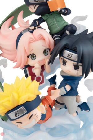 Figura FigUnity Team Seven Group! NARUTO Shippuden MegaHouse Tienda Figuras Anime Chile