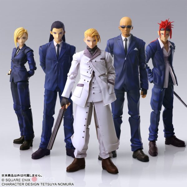 Figura BRING ARTS Rufus Shinra Final Fantasy VII Square Enix Tienda Figuras Anime Chile