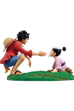 Figura Luffy & Momonosuke Ichibansho Revible Moment Tienda Anime One Piece Chile