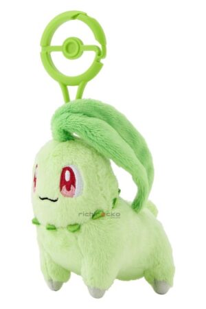 Chikorita Peluche Pokémon Center Colgante Tienda Anime Chile