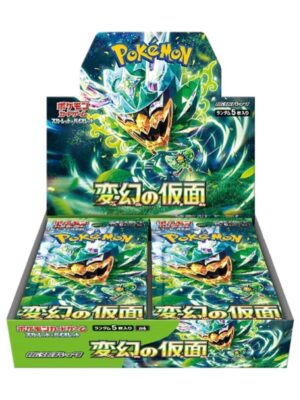 Tienda Pokémon TCG Scarlet & Violet Mask of Transformation Booster Box Anime Chile