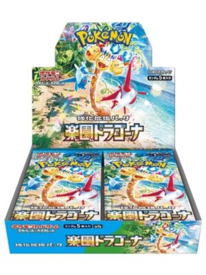 Tienda Pokémon TCG Scarlet & Violet Paradise Dragona Box Japonés Anime Chile