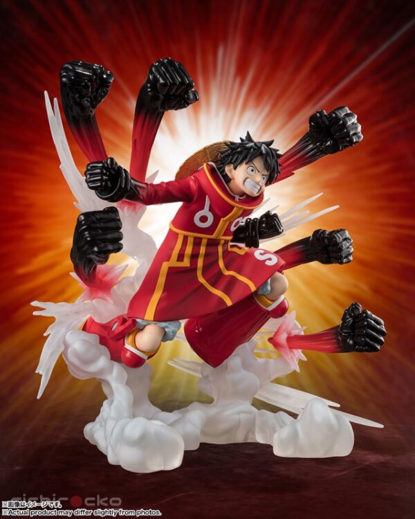 Figura Figuarts ZERO Monkey D. Luffy -Gum-Gum Hawk Gatling- [Super Fierce Battle] ONE PIECE BANDAI SPIRITS Tienda Figuras Anime Chile