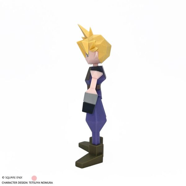 Figura FINAL FANTASYVII Polygon Soft Vinyl Cloud Strife Final Fantasy VII Square Enix Tienda Figuras Anime Chile