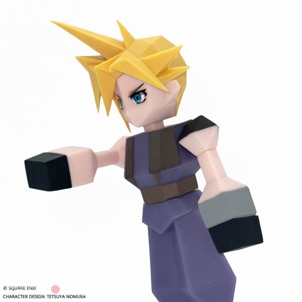 Figura FINAL FANTASYVII Polygon Soft Vinyl Cloud Strife Final Fantasy VII Square Enix Tienda Figuras Anime Chile