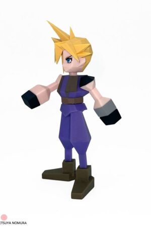 Figura FINAL FANTASYVII Polygon Soft Vinyl Cloud Strife Final Fantasy VII Square Enix Tienda Figuras Anime Chile