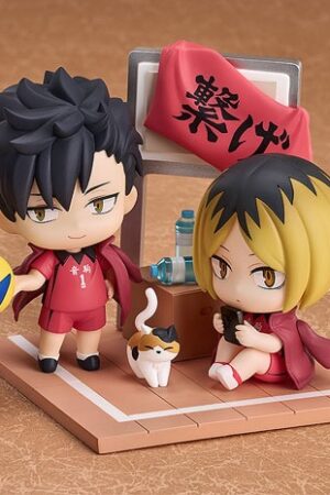 Figura Qset+ Tetsuro Kuroo & Kenma Kozume Haikyuu!! Good Smile Arts Shanghai Tienda Figuras Anime Chile