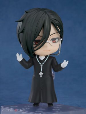 FIGURE-179152_05 Figura Nendoroid Sebastian Michaelis: Sapphire Owl Ver. Black Butler: Public School Arc Orange Rouge Tienda Figuras Anime Chile