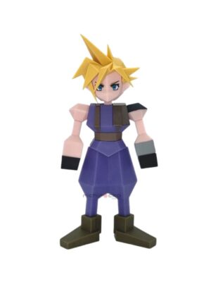 Figura FINAL FANTASYVII Polygon Soft Vinyl Cloud Strife Final Fantasy VII Square Enix Tienda Figuras Anime Chile