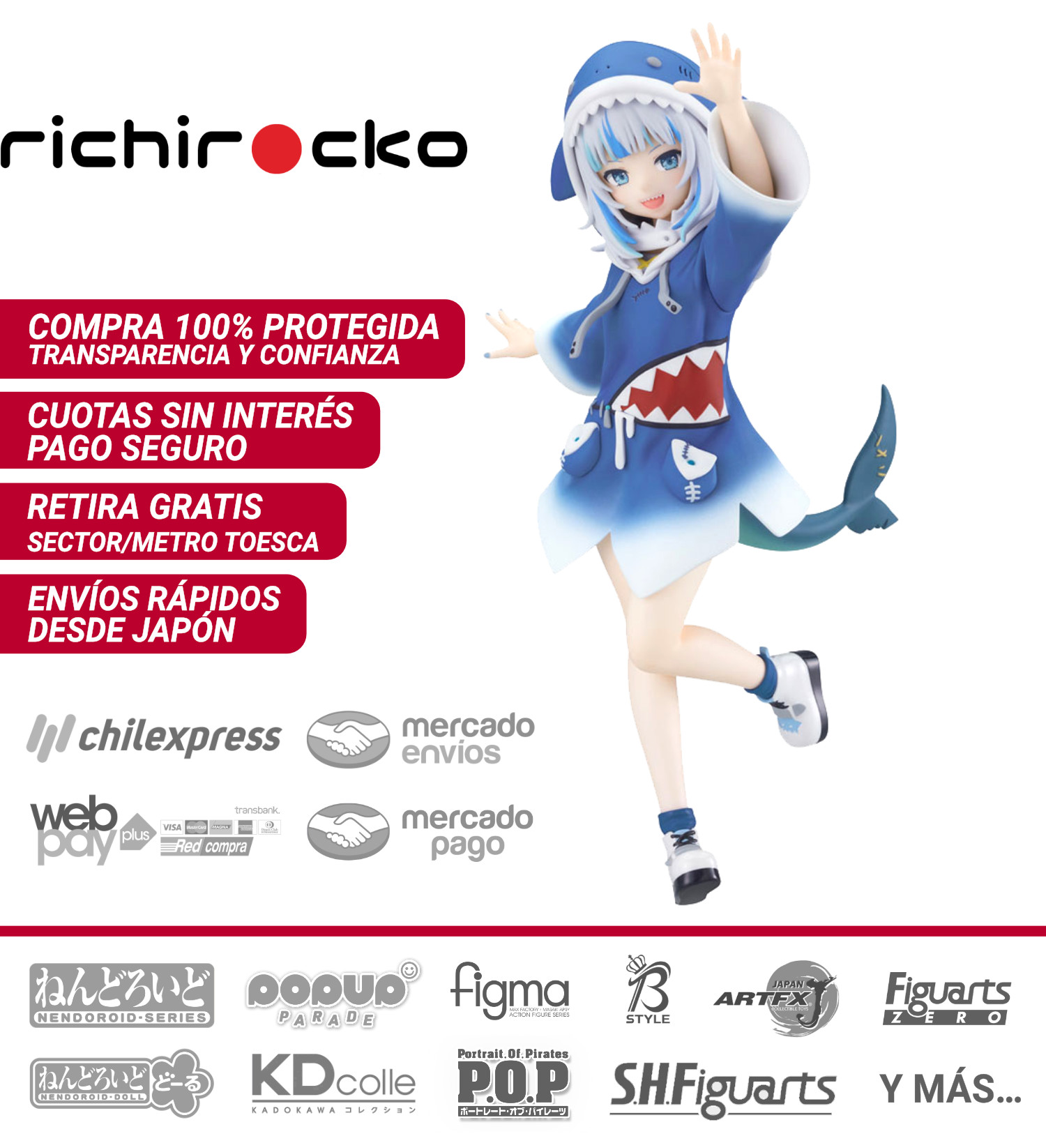 Tienda richirocko Anime Manga Figuras Chile