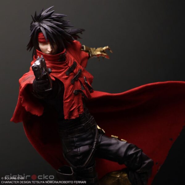 Figura PLAY ARTS SHIN Vincent Valentine Final Fantasy VII Rebirth Square Enix Tienda Figuras Anime Chile