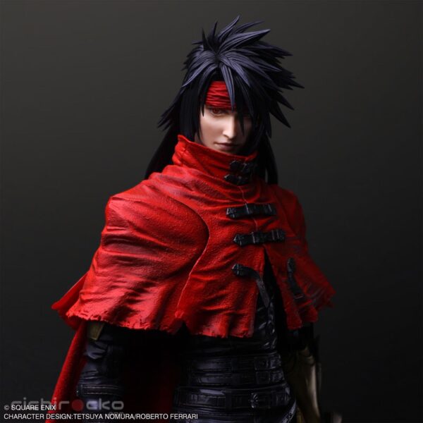 Figura PLAY ARTS SHIN Vincent Valentine Final Fantasy VII Rebirth Square Enix Tienda Figuras Anime Chile