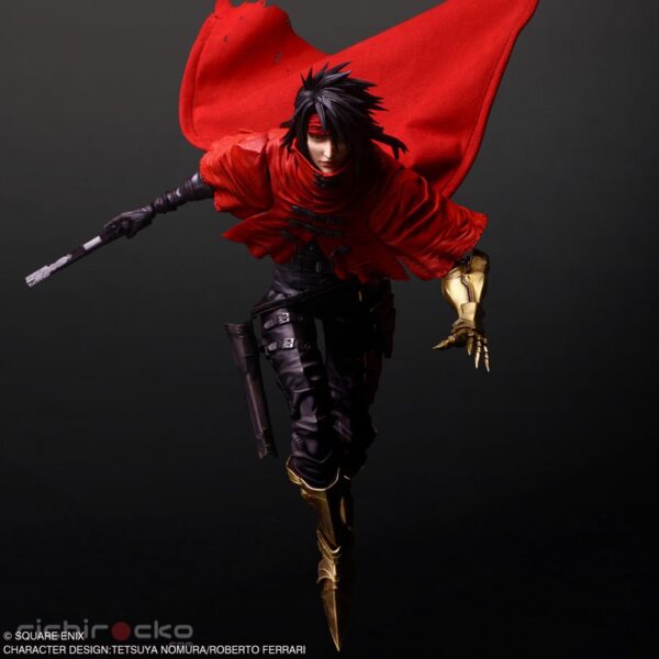 Figura PLAY ARTS SHIN Vincent Valentine Final Fantasy VII Rebirth Square Enix Tienda Figuras Anime Chile