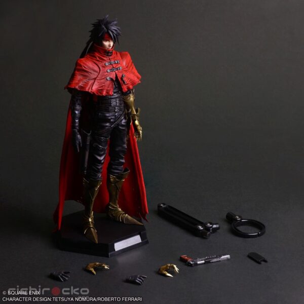 Figura PLAY ARTS SHIN Vincent Valentine Final Fantasy VII Rebirth Square Enix Tienda Figuras Anime Chile