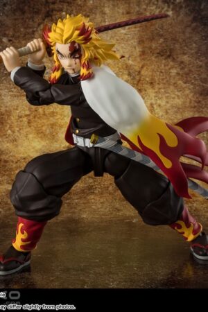 Figura S.H.Figuarts Kyojuro Rengoku Demon Slayer: Kimetsu no Yaiba BANDAI SPIRITS Tienda Figuras Anime Chile