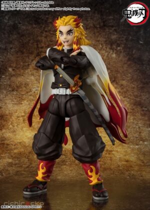 Figura S.H.Figuarts Kyojuro Rengoku Demon Slayer: Kimetsu no Yaiba BANDAI SPIRITS Tienda Figuras Anime Chile