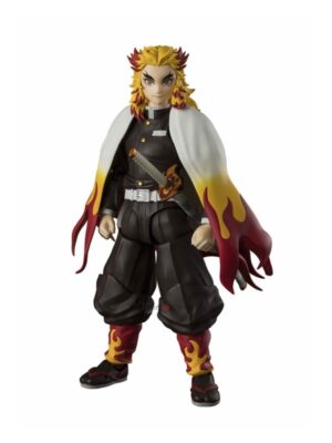 Figura S.H.Figuarts Kyojuro Rengoku Demon Slayer: Kimetsu no Yaiba BANDAI SPIRITS Tienda Figuras Anime Chile