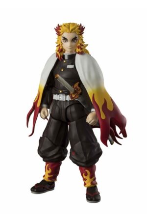 Figura S.H.Figuarts Kyojuro Rengoku Demon Slayer: Kimetsu no Yaiba BANDAI SPIRITS Tienda Figuras Anime Chile