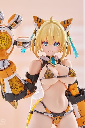 Maqueta Figura PLAMAX BP-02 BUNNY SUIT PLANNING Sophia F. Shirring: Tiger Armor Ver. Plastic Model Max Factory Tienda Figuras Anime Chile