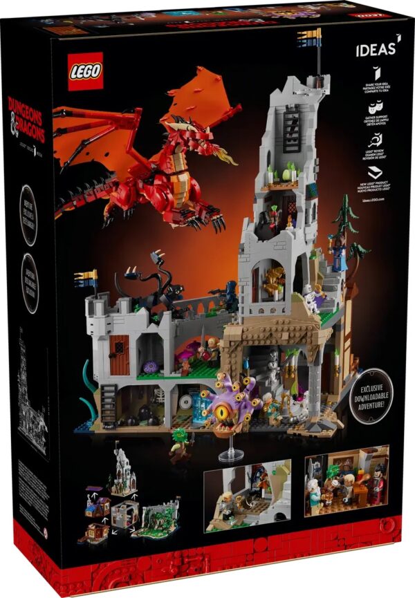 Comprar tiendalego Chile LEGO Dungeons & Dragons: Aventura del Dragón Rojo 21348