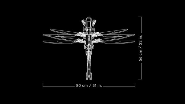 LEGO ICONS Dune: Atreides Royal Ornithopter 10327