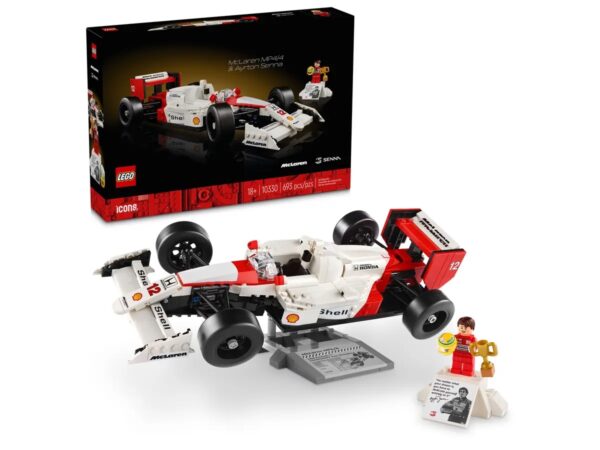 Comprar tiendalego Chile LEGO ICONS McLaren MP4/4 y Ayrton Senna 10330