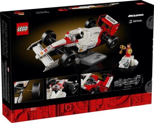 Comprar tiendalego Chile LEGO ICONS McLaren MP4/4 y Ayrton Senna 10330