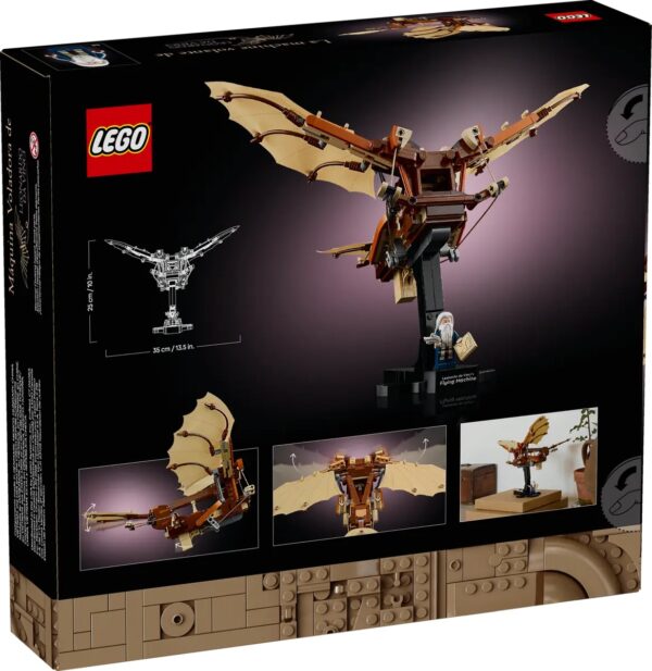 Comprar tiendalego Chile LEGO ICONS Máquina Voladora de Leonardo da Vinci 10363