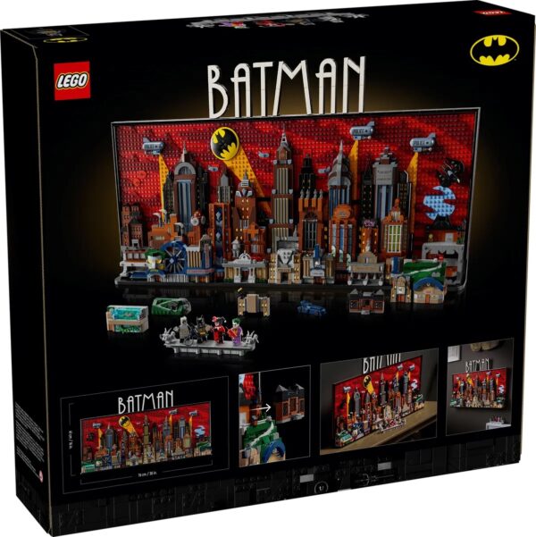 Comprar tiendalego Chile LEGO ART Original Oficial Gotham City™ de Batman: La Serie Animada 76271