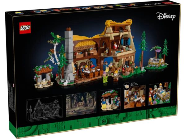 Comprar tiendalego Chile LEGO DISNEY Cabaña de Blancanieves y los Siete Enanitos 43242