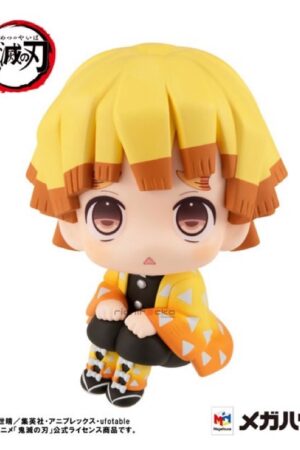 Figura LookUp Zenitsu Agatsuma Demon Slayer Kimetsu no Yaiba MegaHouse Tienda Figuras Anime Chile