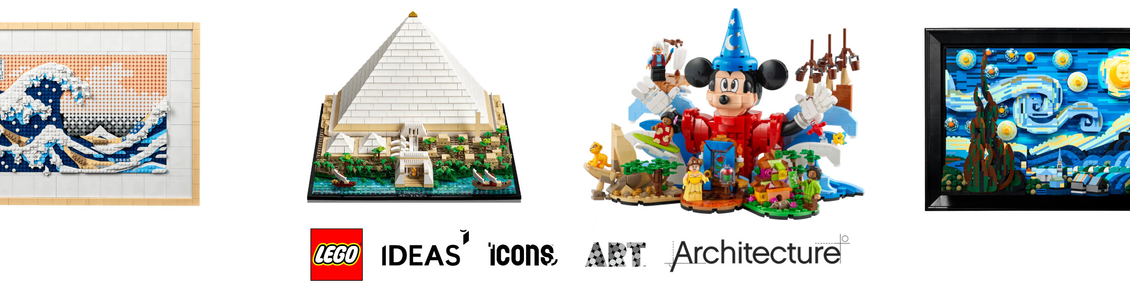 Tiendalego Chile LEGO Original Ideas Icons ART Architecture Disney Star Wars