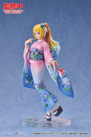 Figura Youkoso Jitsuryoku Shijou Shugi no Kyoushitsu e Kei Karuizawa: Kimono Ver. 1/7 Youkoso Jitsuryoku Shijou Shugi no Kyoushitsu e (Classroom of the Elite) Good Smile Arts Shanghai Tienda Figuras Anime Chile Serie Youkoso Jitsuryoku Shijou Shugi no Kyoushitsu e (Classroom of the Elite) Fabricante Good Smile Arts Shanghai Fecha de salida Enero/Febrero 2025 Tamaño 22 cms (escala 1/7) Encarga con un abono de $75.000 Paga la diferencia en Cuotas sin interés