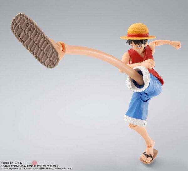 Figura S.H.Figuarts Monkey D. Luffy -Romance Dawn- Gum-Gum Optional Part Set ONE PIECE BANDAI SPIRITS Tienda Figuras Anime Chile