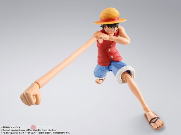 Figura S.H.Figuarts Monkey D. Luffy -Romance Dawn- Gum-Gum Optional Part Set ONE PIECE BANDAI SPIRITS Tienda Figuras Anime Chile