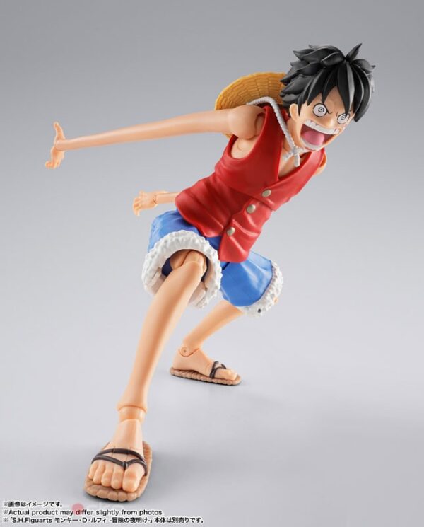 Figura S.H.Figuarts Monkey D. Luffy -Romance Dawn- Gum-Gum Optional Part Set ONE PIECE BANDAI SPIRITS Tienda Figuras Anime Chile