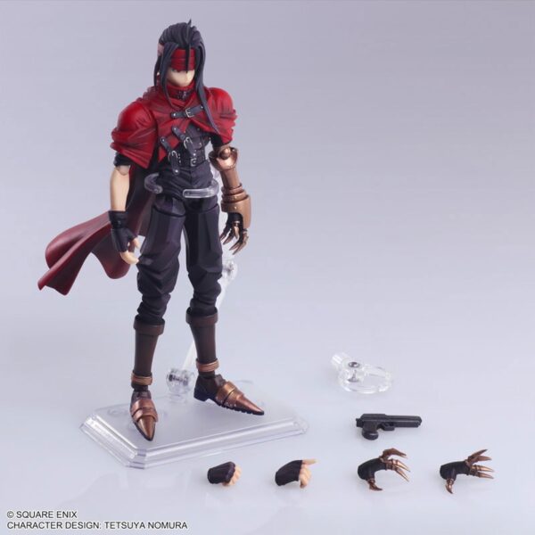 Figura BRING ARTS Vincent Valentine Final Fantasy VII Square Enix Tienda Figuras Anime Chile