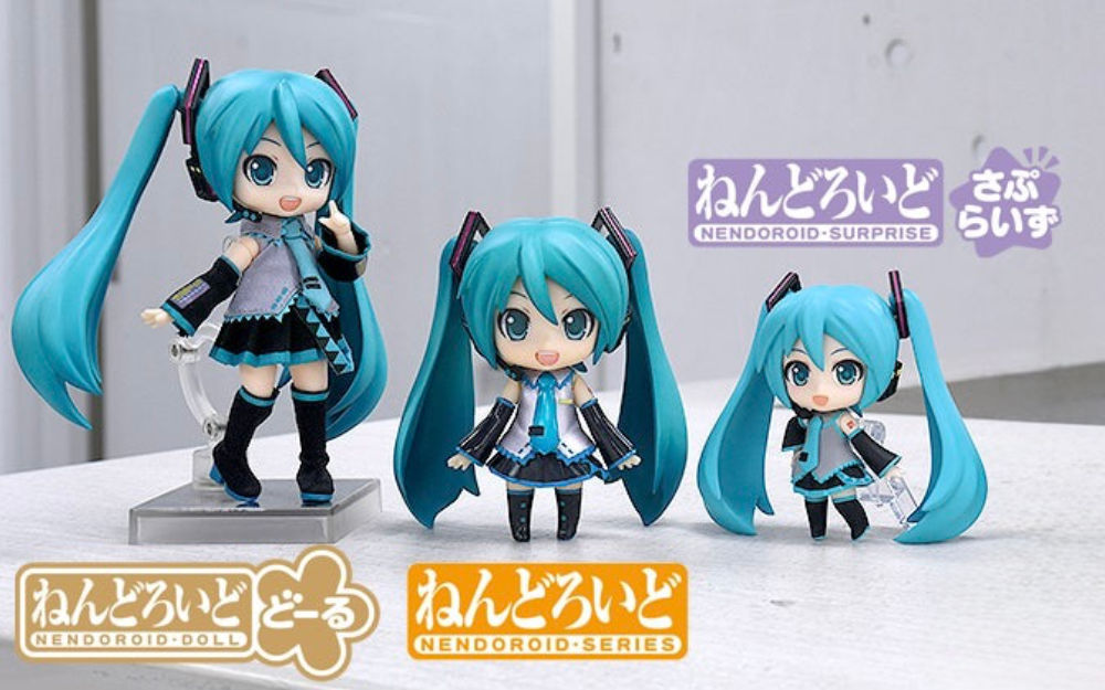 Comparación de tamaño de Nendoroid Doll Surprise Petit