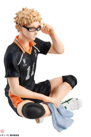 Figura G.E.M. Series Kei Tsukishima PalmSize Haikyuu!! MegaHouse Tienda Figuras Anime Chile