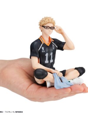TIENDA RICHIROCKO Figura G.E.M. Series Kei Tsukishima PalmSize Haikyuu!! MegaHouse Tienda Figuras Anime Chile